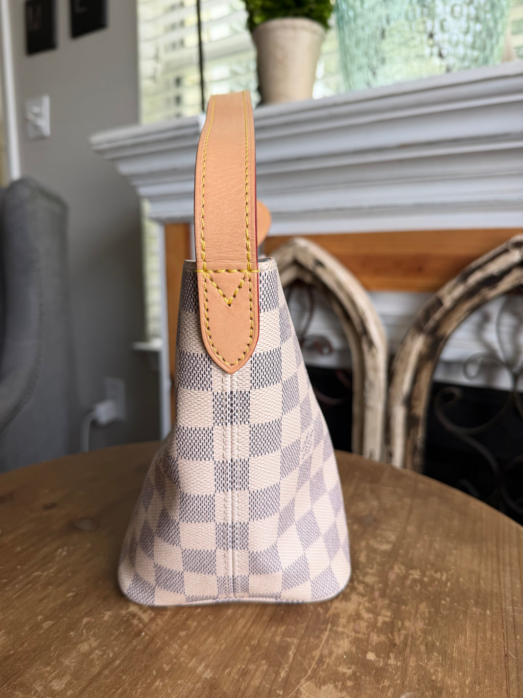 All In Bb in Damier Azur