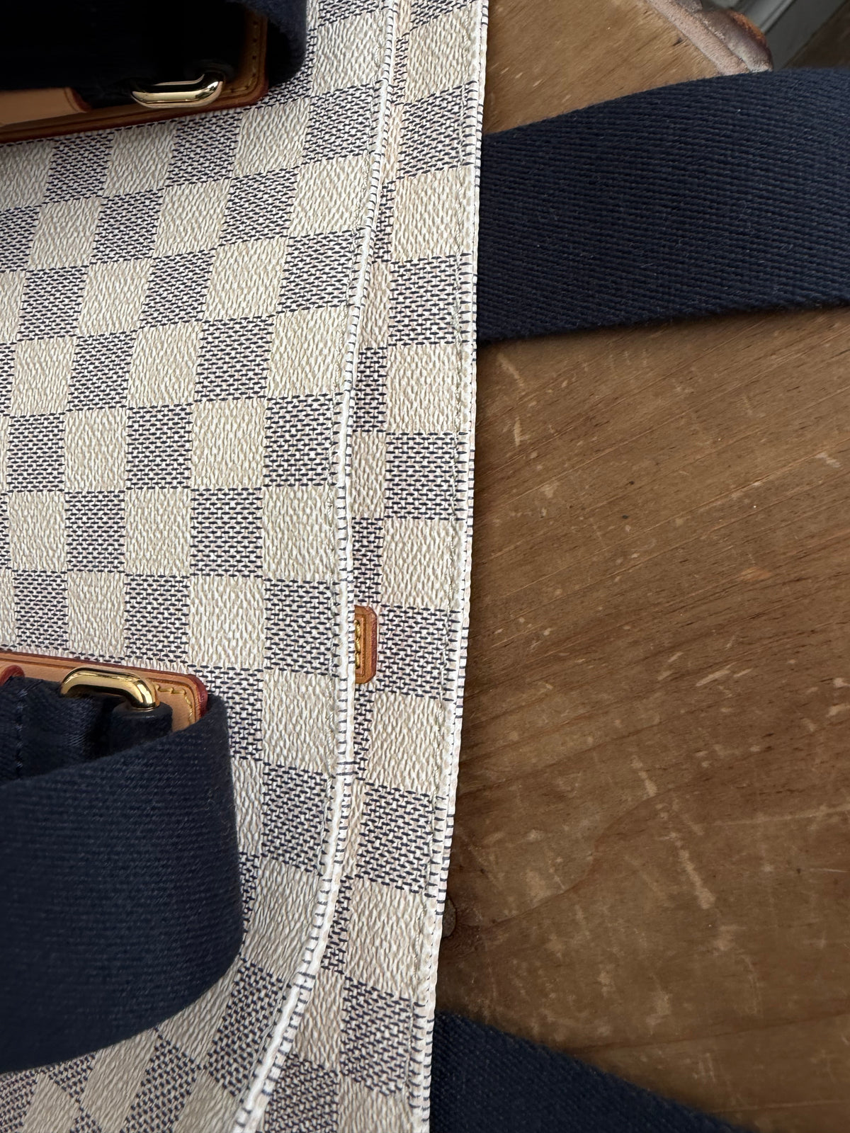 Beach Cabas GM in Damier Azur