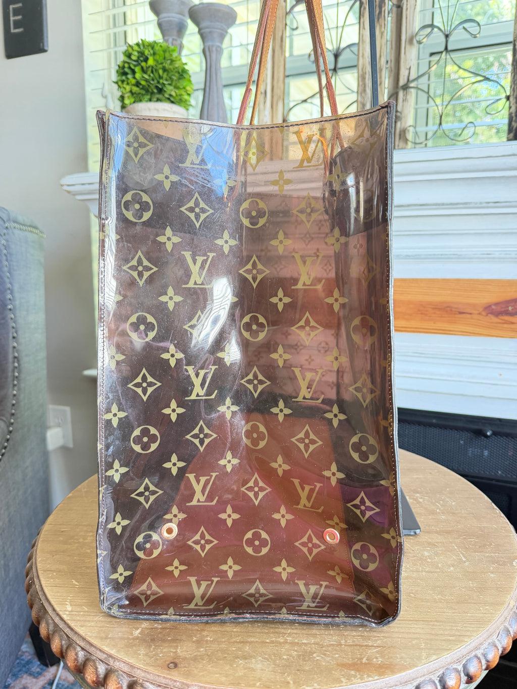 Ambre Sac Cabas Monogram Vinyl GM