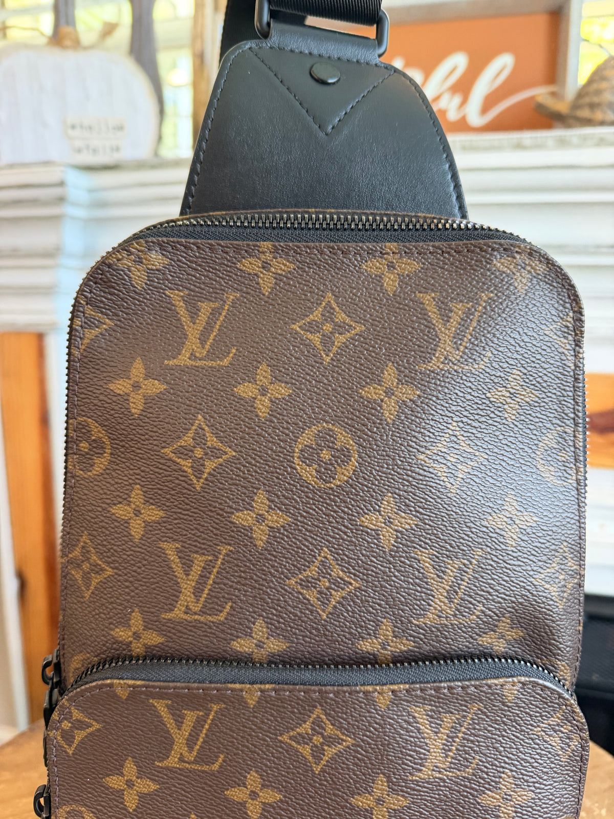 Avenue Sling NM in Monogram Macassar