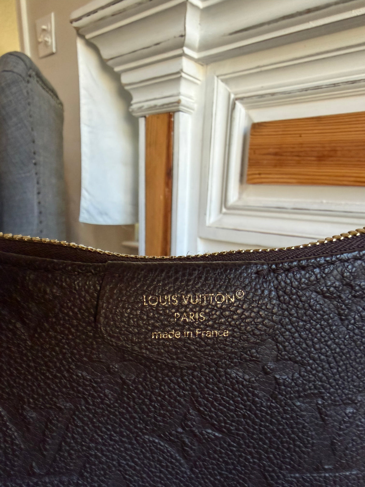 Easy Pouch On Strap Empreinte in Brown