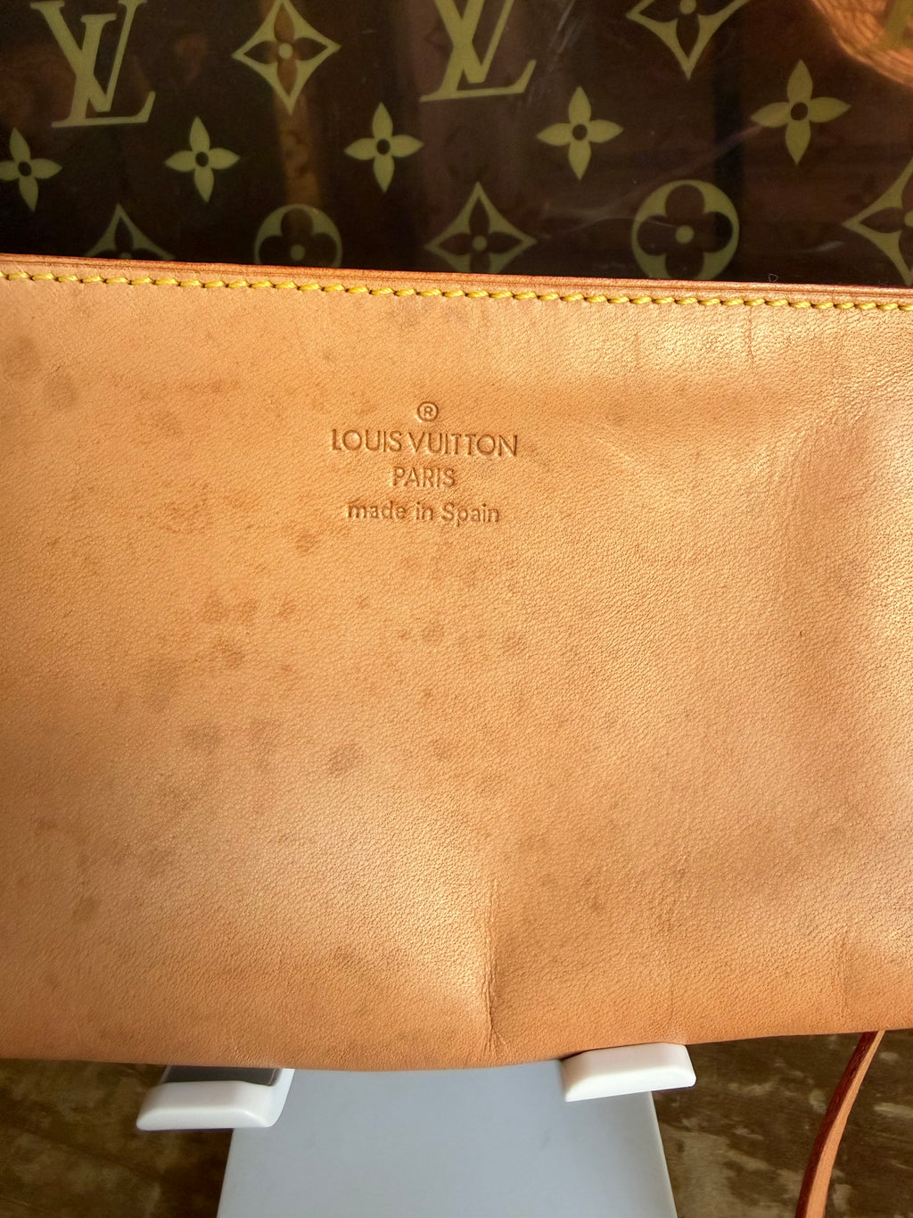 Ambre Sac Cabas Monogram Vinyl GM