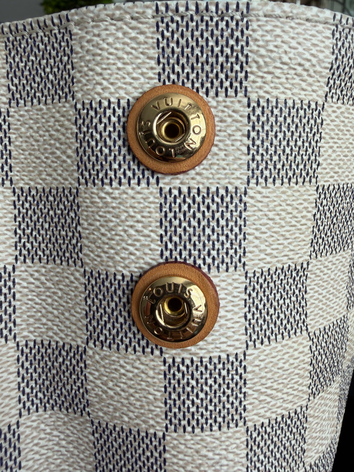 Beach Cabas GM in Damier Azur