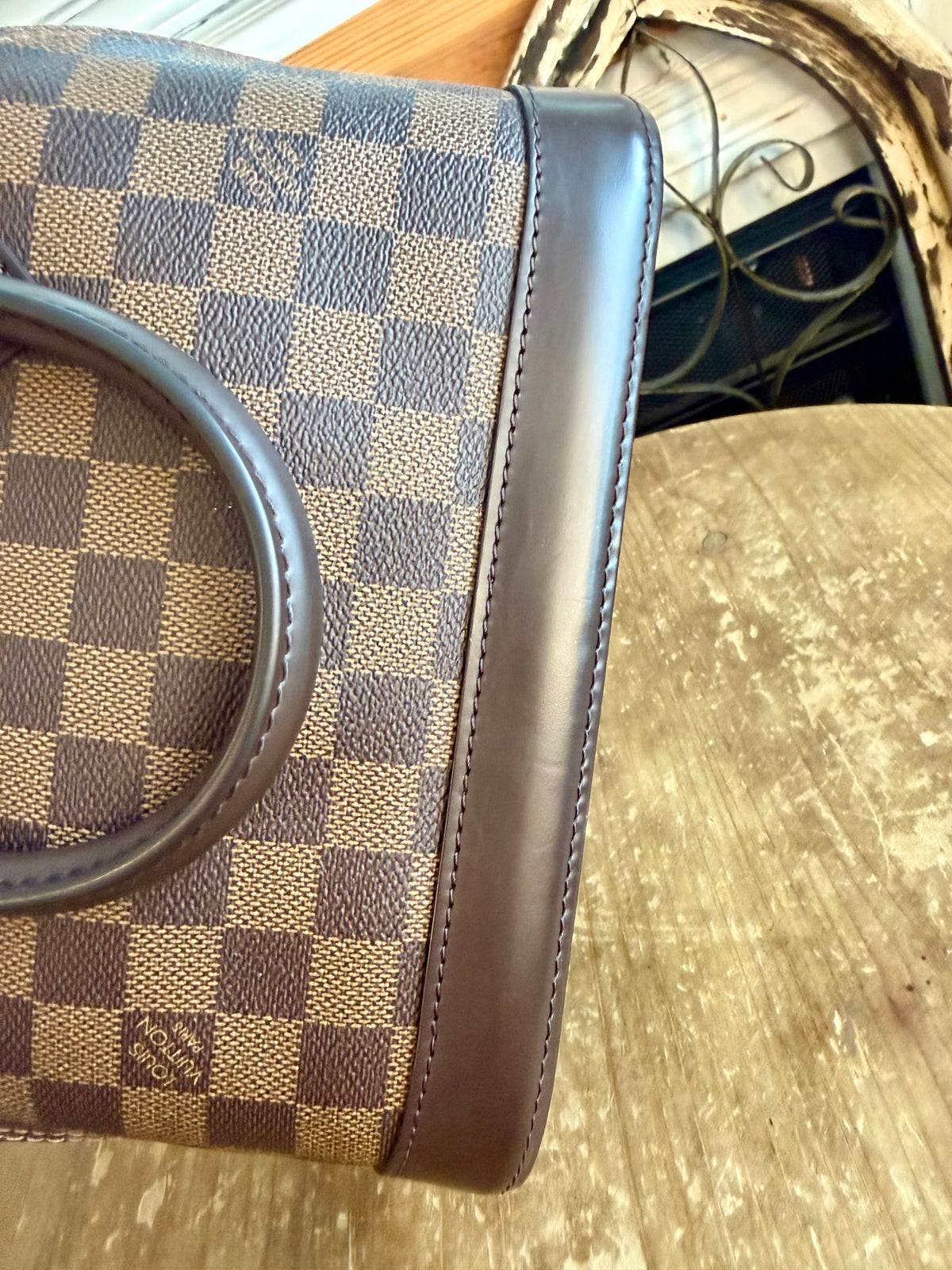 Alma BB in Damier Ebene