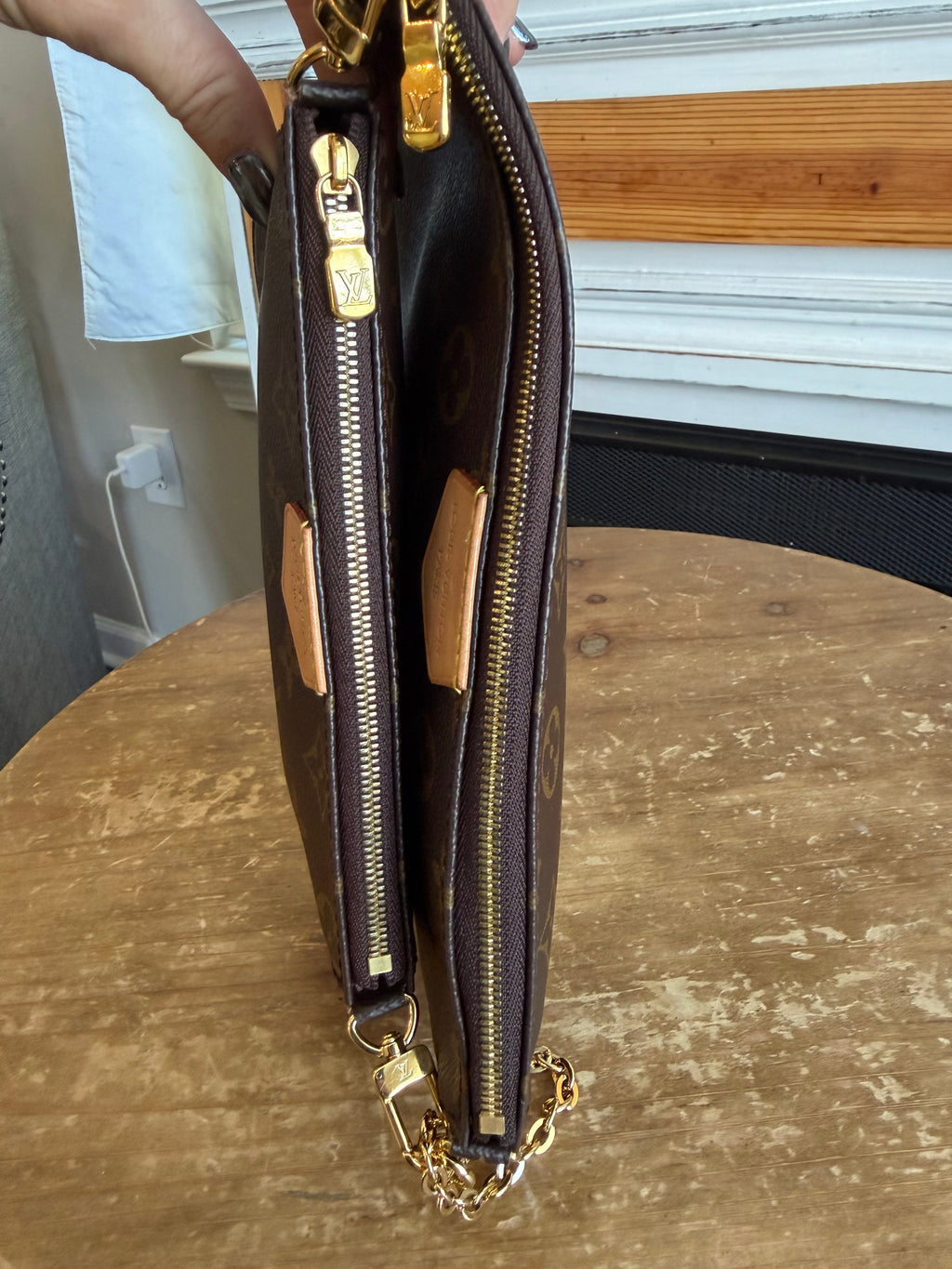 Multi Pochette Accessories in Khaki