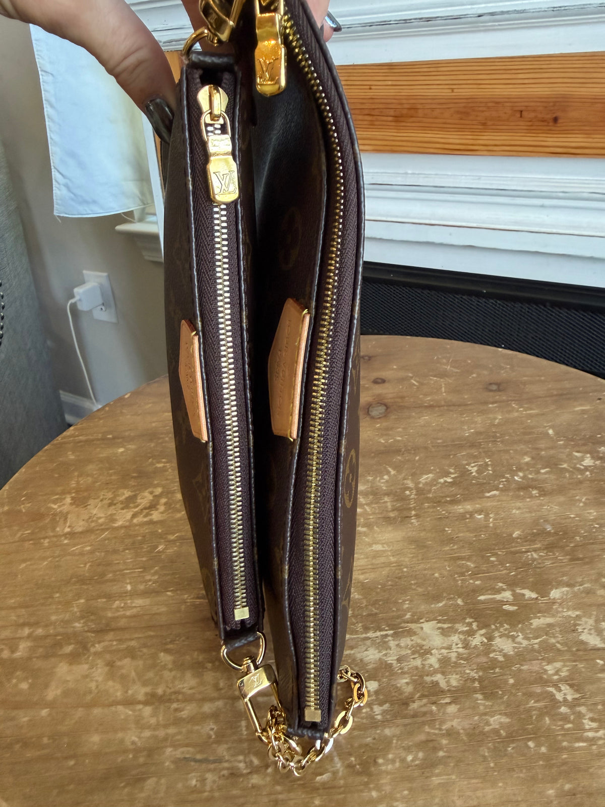 Multi Pochette Accessories in Khaki