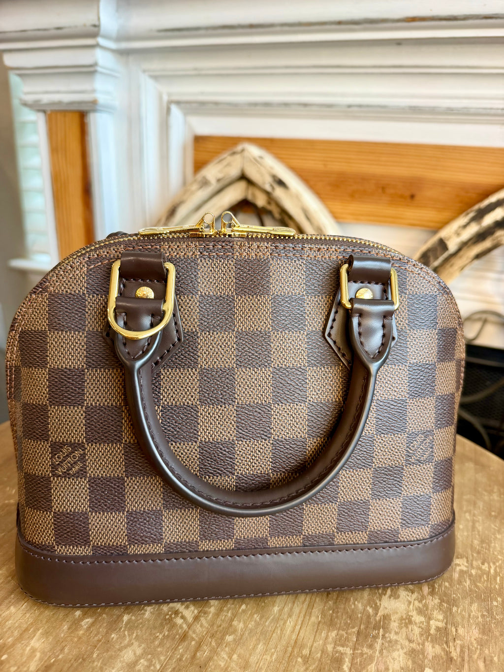 Alma BB in Damier Ebene