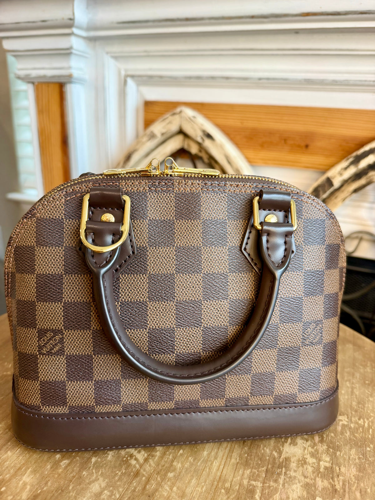 Alma BB in Damier Ebene