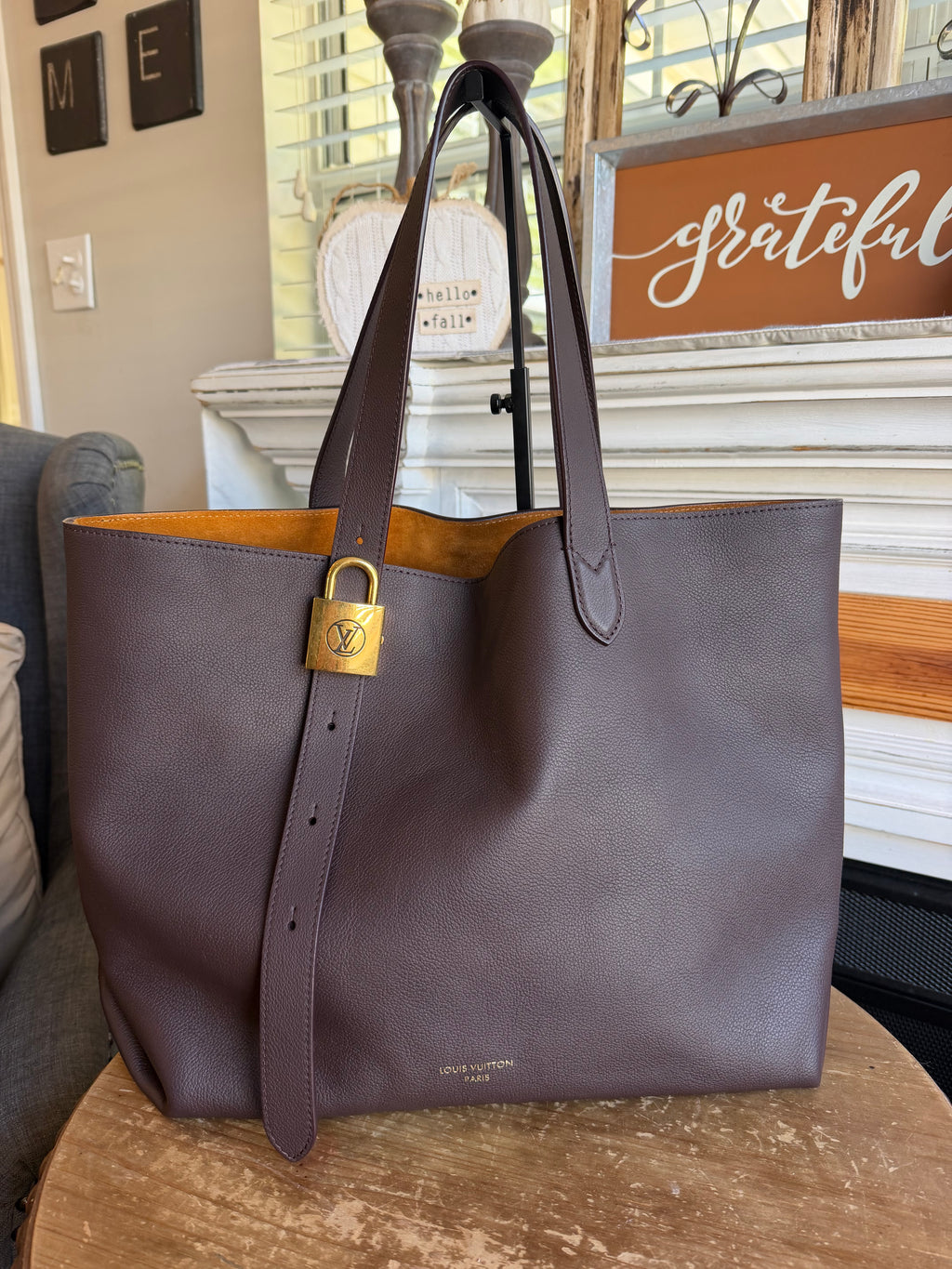 Low Key Cabas MM in Brown