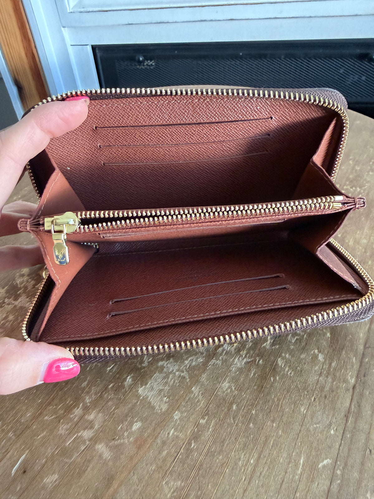 Compact Zippy Wallet in Monogram