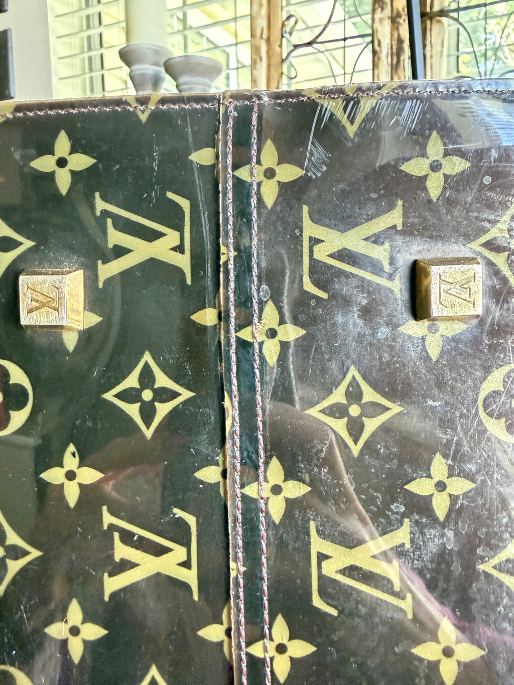 Ambre Sac Cabas Monogram Vinyl GM