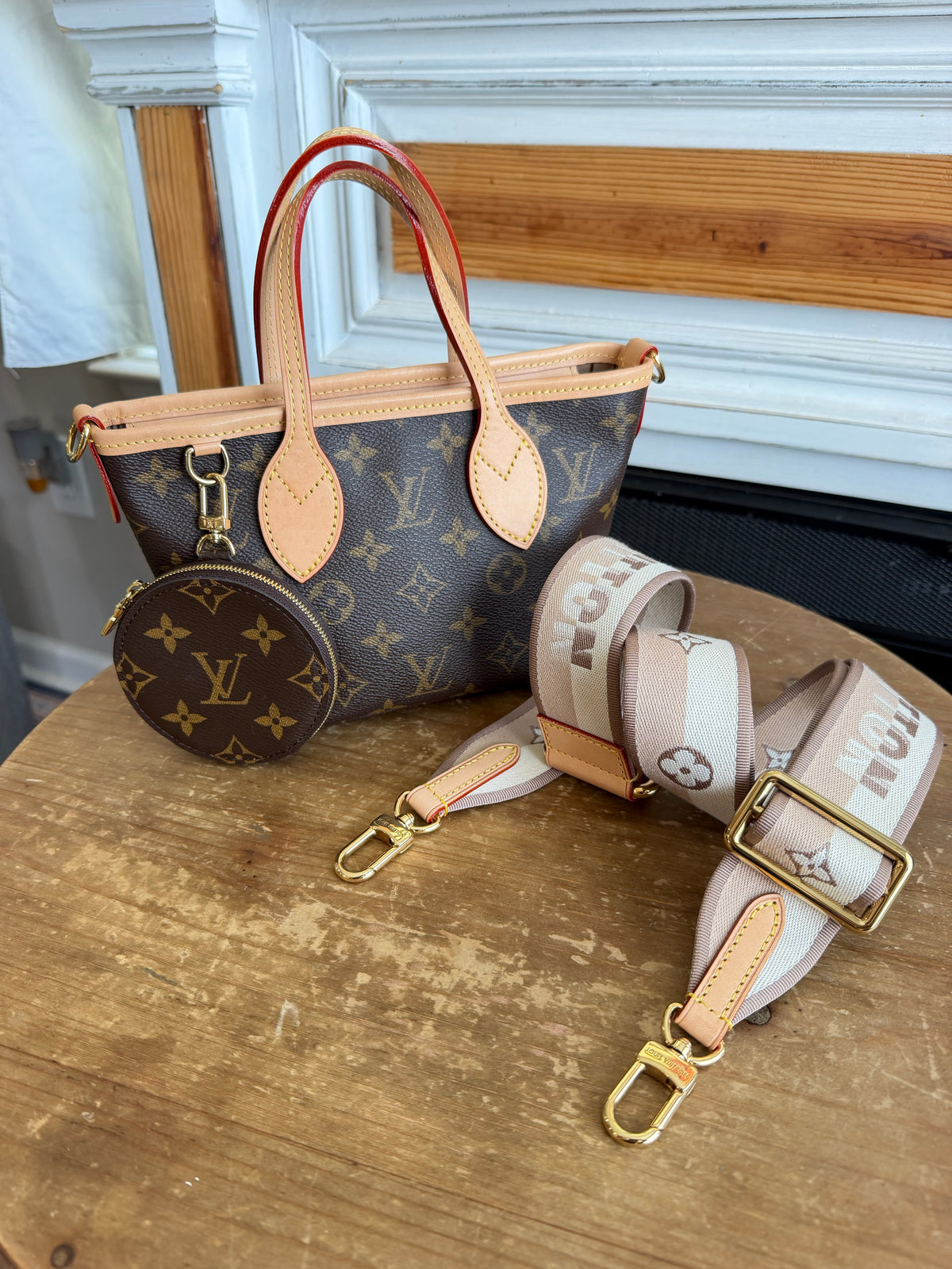 Neverfull BB in Monogram with Bandouliere