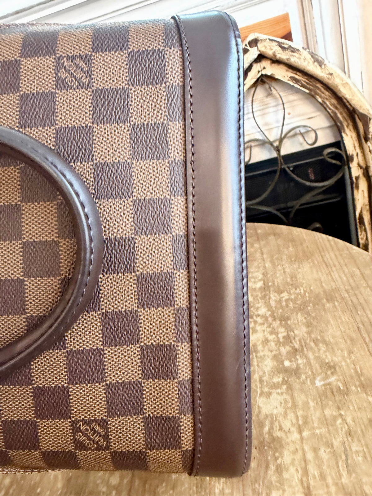 Alma BB in Damier Ebene