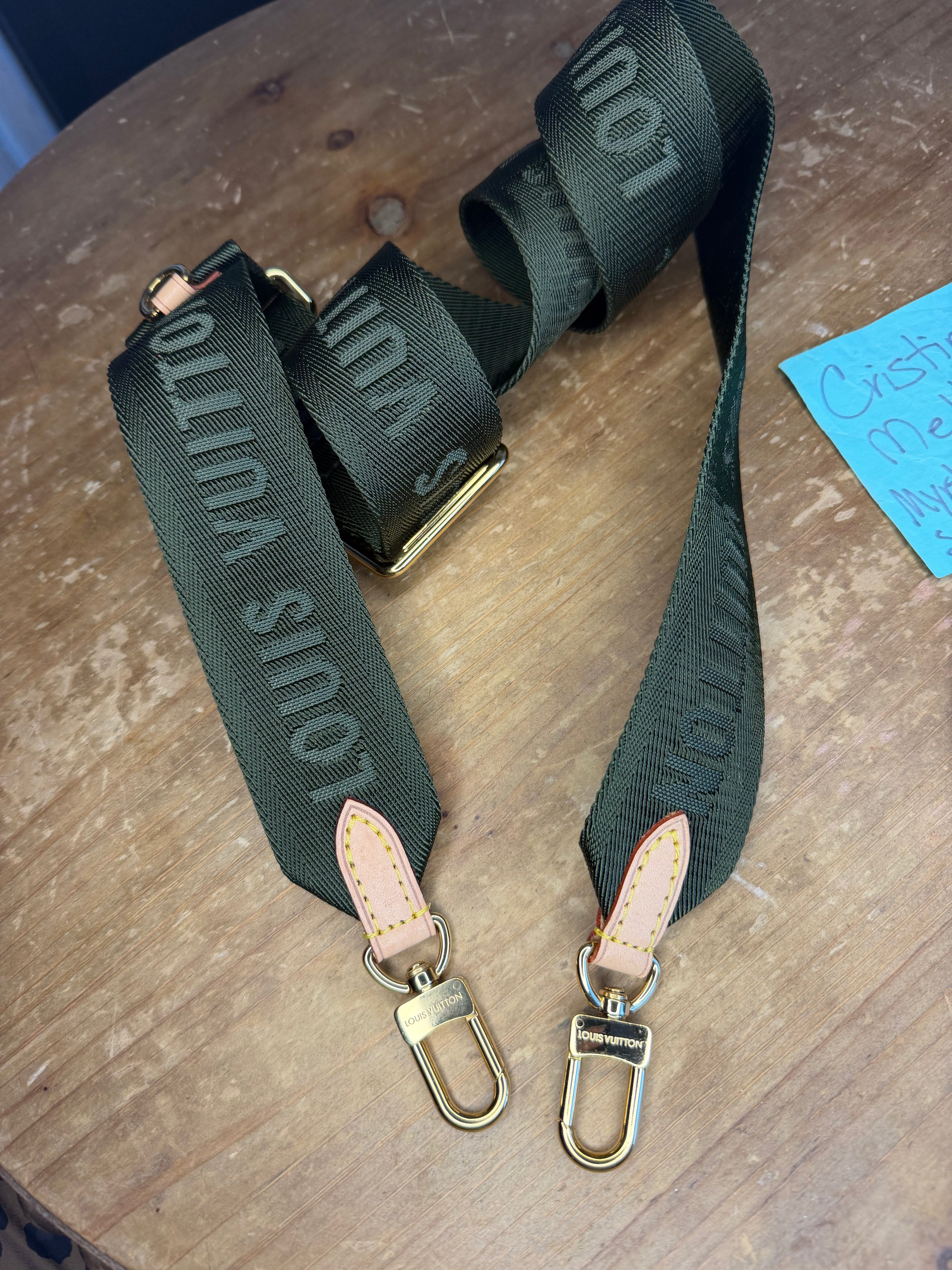 Bandoulière in khaki (no coin pouch)